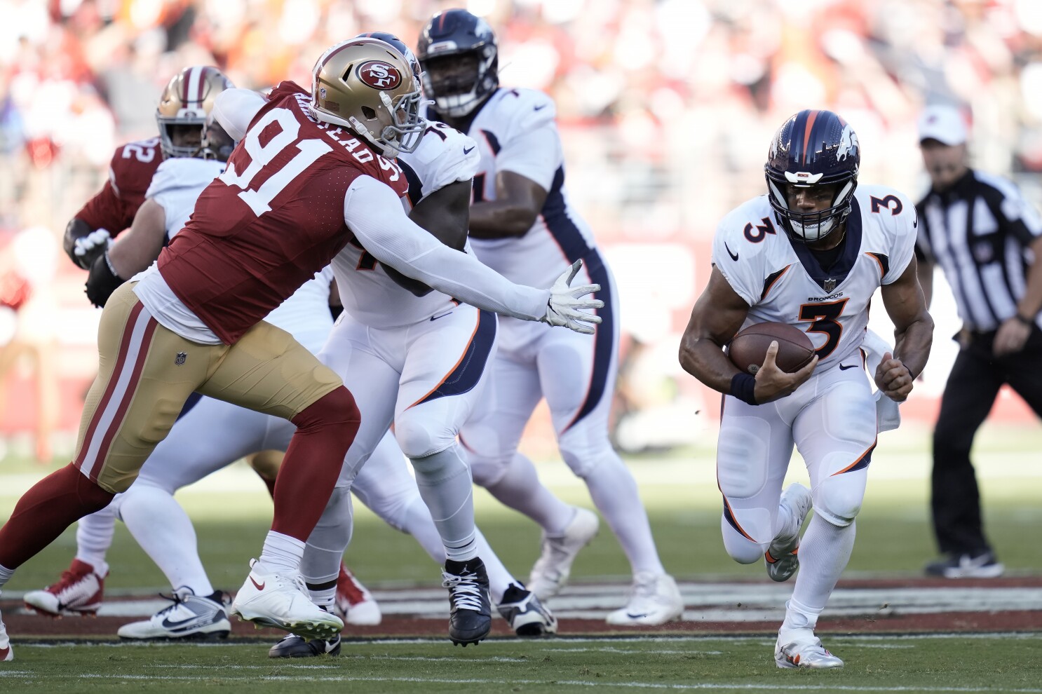 49ers rally late behind Trey Lance to beat Broncos 21-20 on rookie Jake  Moody's kick
