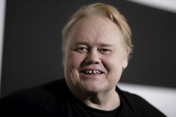 FILE - Louie Anderson appears during the 2017 Winter Television Critics Association press tour in Pasadena, Calif., on Jan. 12, 2017.   Anderson, whose four-decade career as a comedian and actor included his unlikely and Emmy-winning performance as mom to twin adult sons in the TV series “Baskets,” has died at age 68. (Photo by Richard Shotwell/Invision/AP, File)