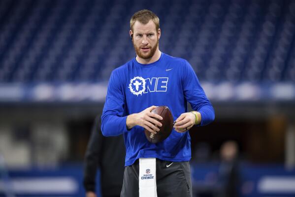 AP source: Colts agree to trade Carson Wentz to Commanders