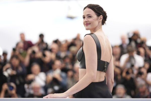 Renate Resisve Poznan for photographers in the photo call for the film 