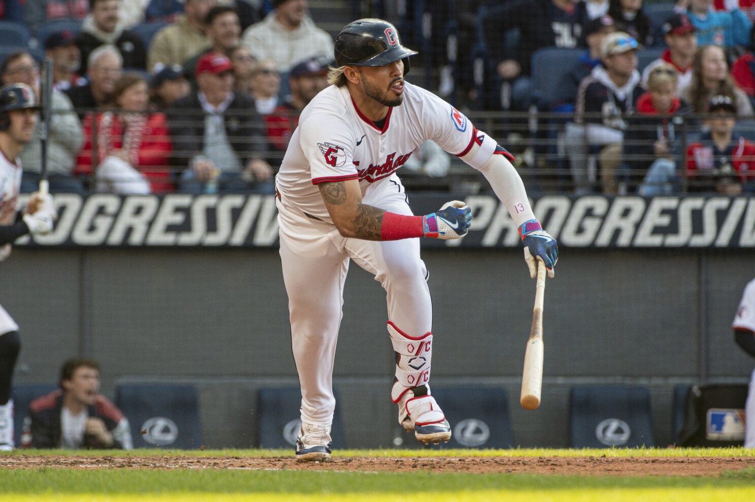 Guardians rally from 4-run deficit to end Angels' 8-game road winning streak with 7-5 win