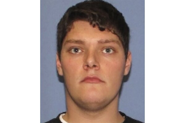 FILE - This undated file photo provided by the Dayton Police Department shows Connor Betts, the 24-year-old masked gunman in body armor who killed several people, including his sister, before he was slain by police. The FBI has labeled two of those attacks , at a Texas Walmart and California food festival, as domestic terrorism — acts meant to intimidate or coerce a civilian population and affect government policy. But the bureau hasn't gone that far with a shooting at an Ohio entertainment district. (Dayton Police Department via AP, File)