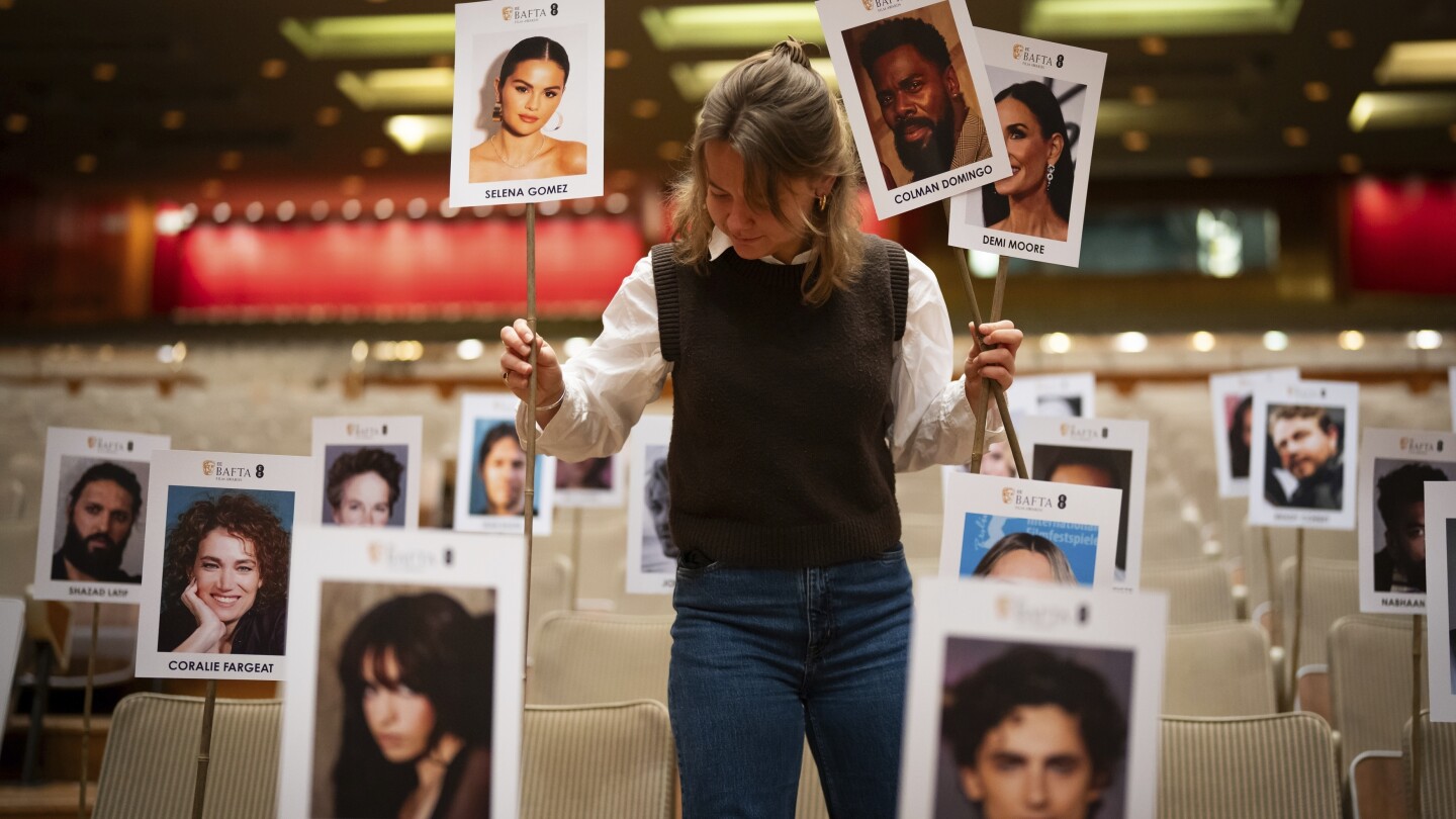 'Conclave' leads the pack and struggling 'Emilia Pérez' faces a test at Britain's BAFTA film awards