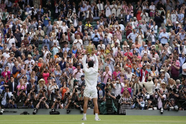 Wimbledon 2023: Carlos Alcaraz wins the title at the All England