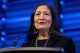 FILE - Interior Secretary Deb Haaland announces that her agency will work to restore more large bison herds during a speech for World Wildlife Day at the National Geographic Society in Washington, Friday, March 3, 2023. The Biden administration issued a final rule Wednesday, March 27, 2024, aimed at curbing methane leaks from oil and gas drilling on federal and tribal lands, its latest action to crack down on emissions of methane, a potent greenhouse gas that contributes significantly to global warming. (AP Photo/Andrew Harnik, File)