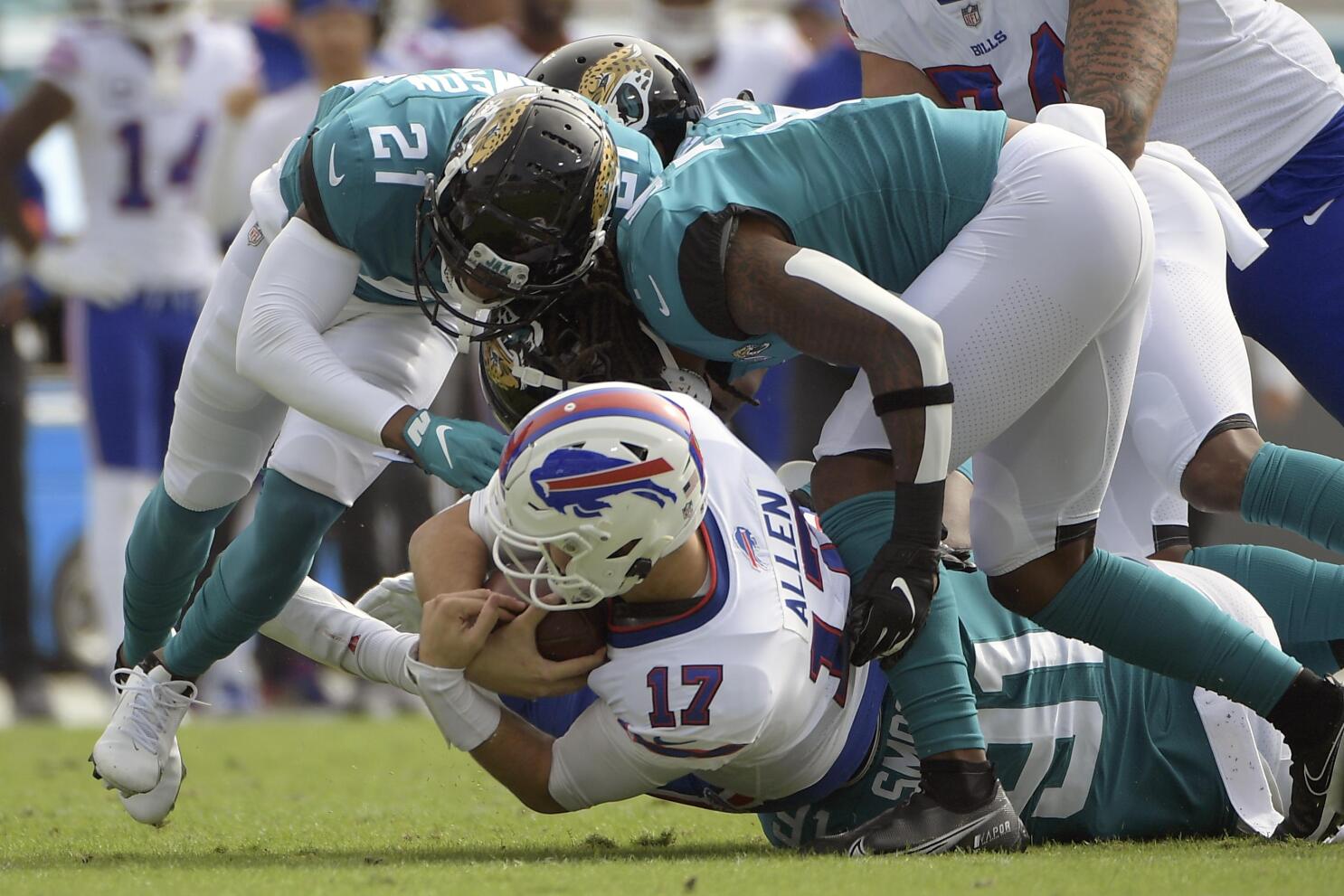 Jags get better Josh Allen in this meeting, beat Bills 9-6