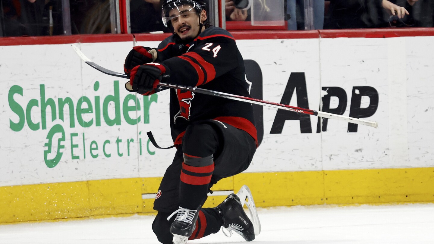 Hurricanes defeat Bruins 3-2, secure third straight win