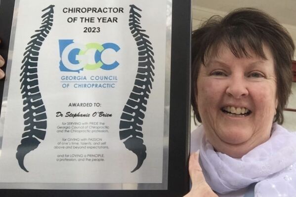 Dr. Stephanie O'Brien Named Chiropractor of the Year 2023 by Georgia Council of Chiropractic