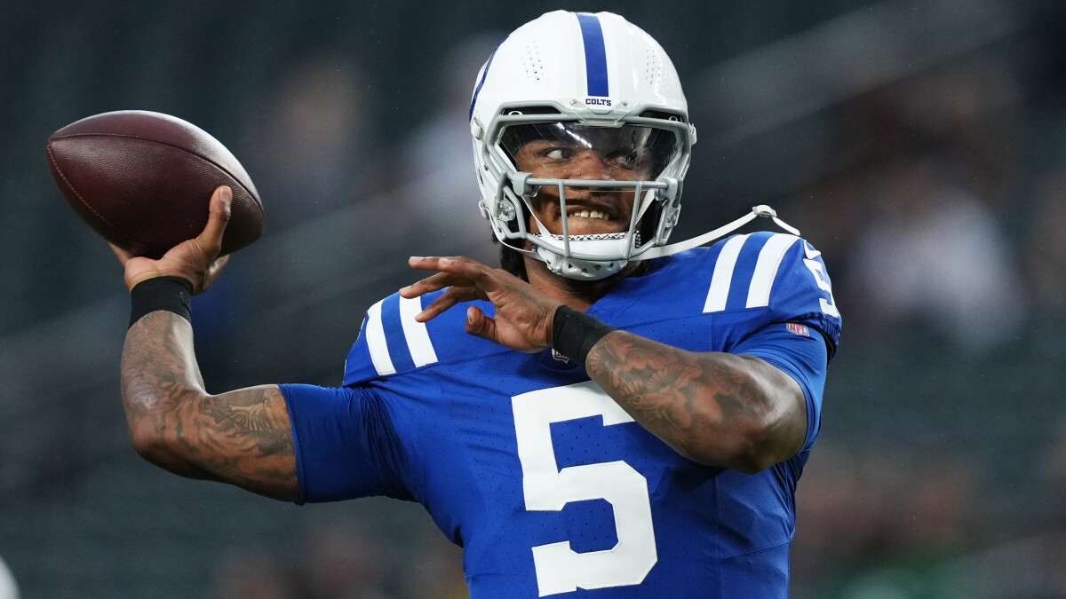 Colts counting on QB Anthony Richardson to bring long-term