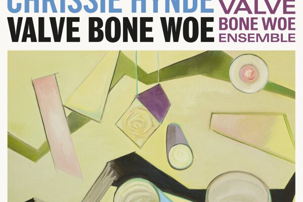 This cover image released by BMG shows "Valve Bone Woe," the latest release by Chrissie Hynde with The Valve Bone Woe Ensemble. (BMG via AP)