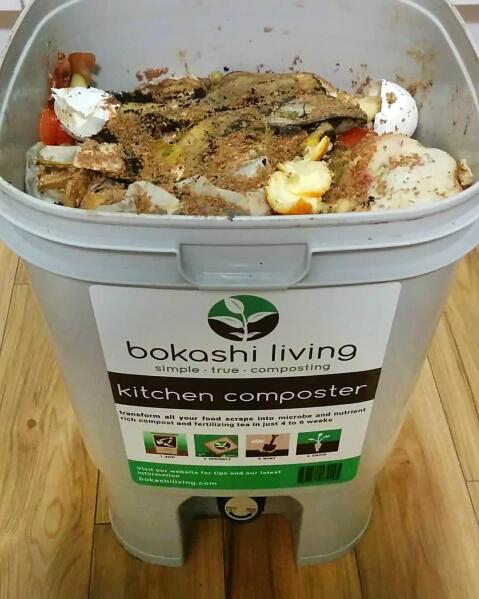 Bokashi (organického odpadu, organický materiál, širokou škálu, organickou hmotu, přístupu vzduchu) Bokashi