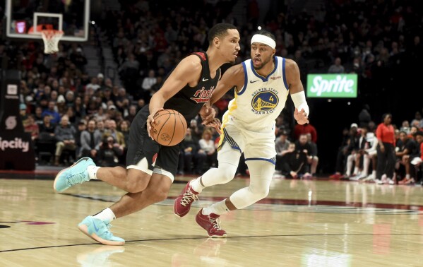 Klay Thompson scores 28 points to help Warriors hold off Trail Blazers,  118-114
