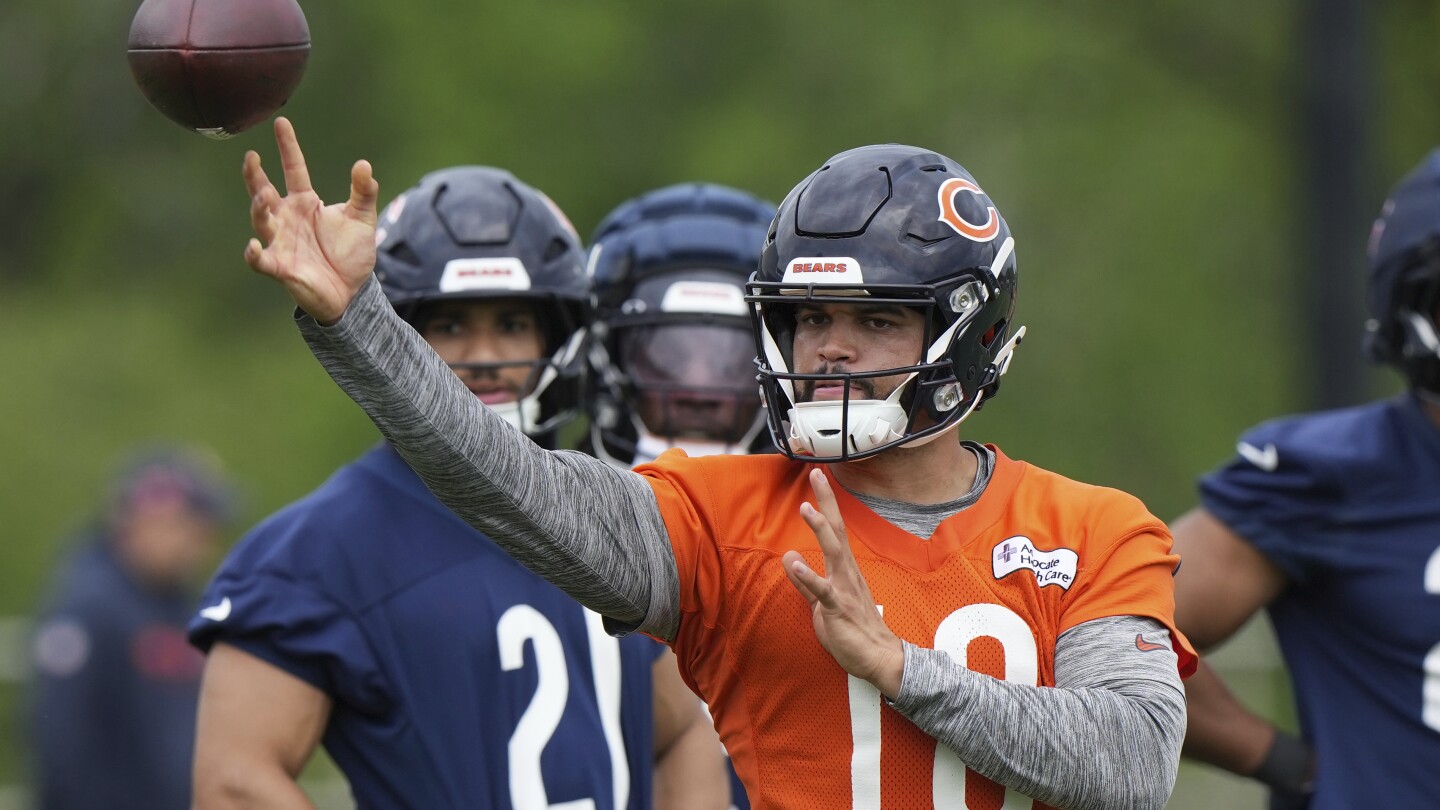 Bears QB Caleb Williams се обръща към спора от книгата откъс 