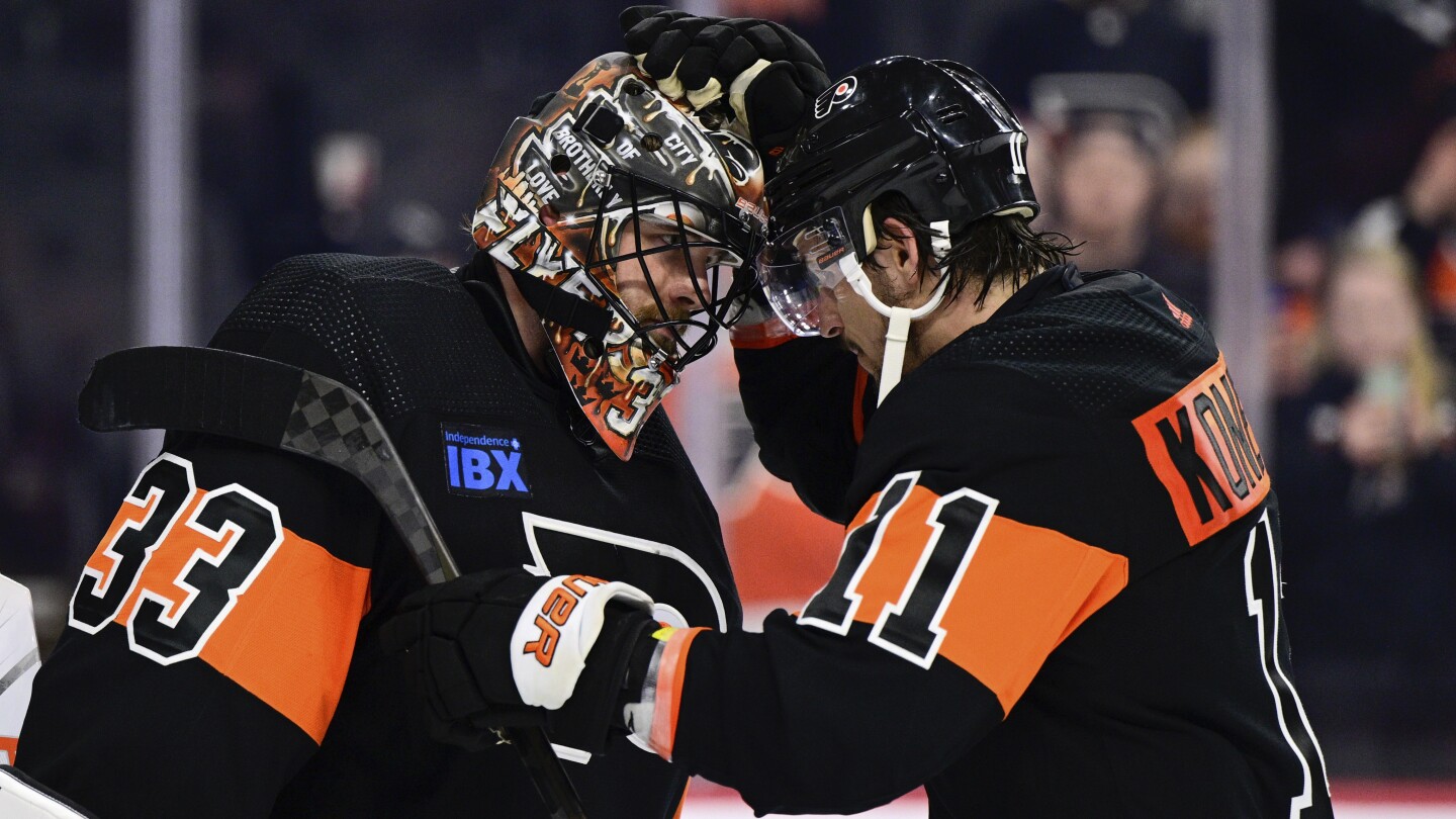 Konecny, Laughton водят Flyers срещу Coyotes с 5-3 за четвърта поредна победа