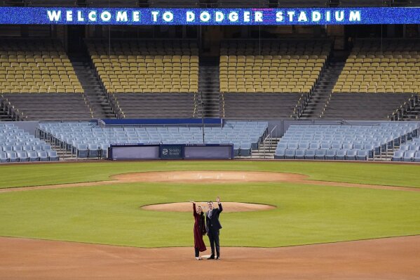 Opening day at Dodger Stadium is another empty moment in pandemic