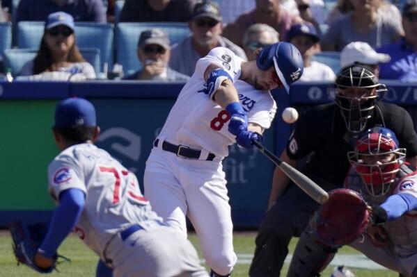 Kershaw's 13 Ks, McKinstry's slam lifts Dodgers past Cubs