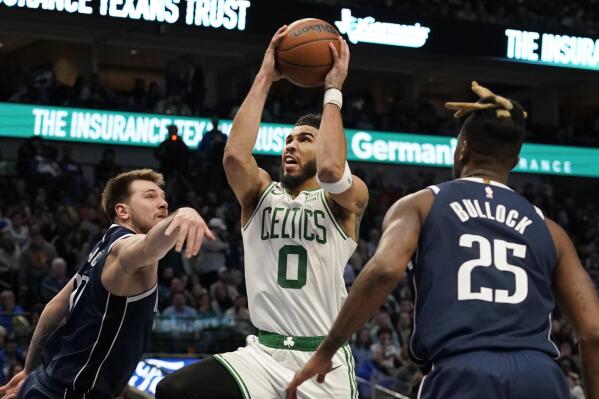 Doncic names Jayson Tatum and Jaylen Brown as the NBA's best duo: They fit  together