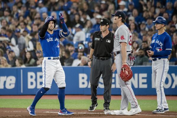 Guerrero homers, wild-card Blue Jays rout Red Sox 9-0 - The San