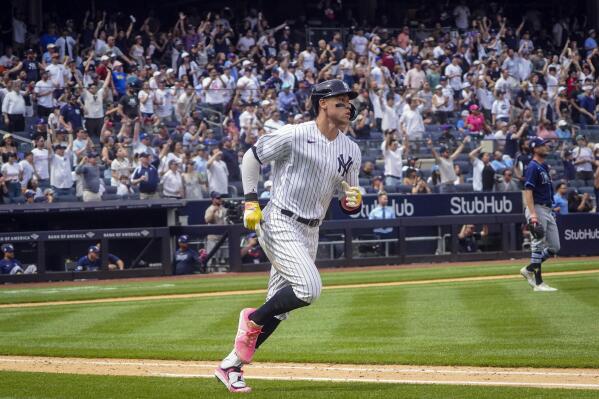 New York Yankees' Aaron Judge finds power stroke
