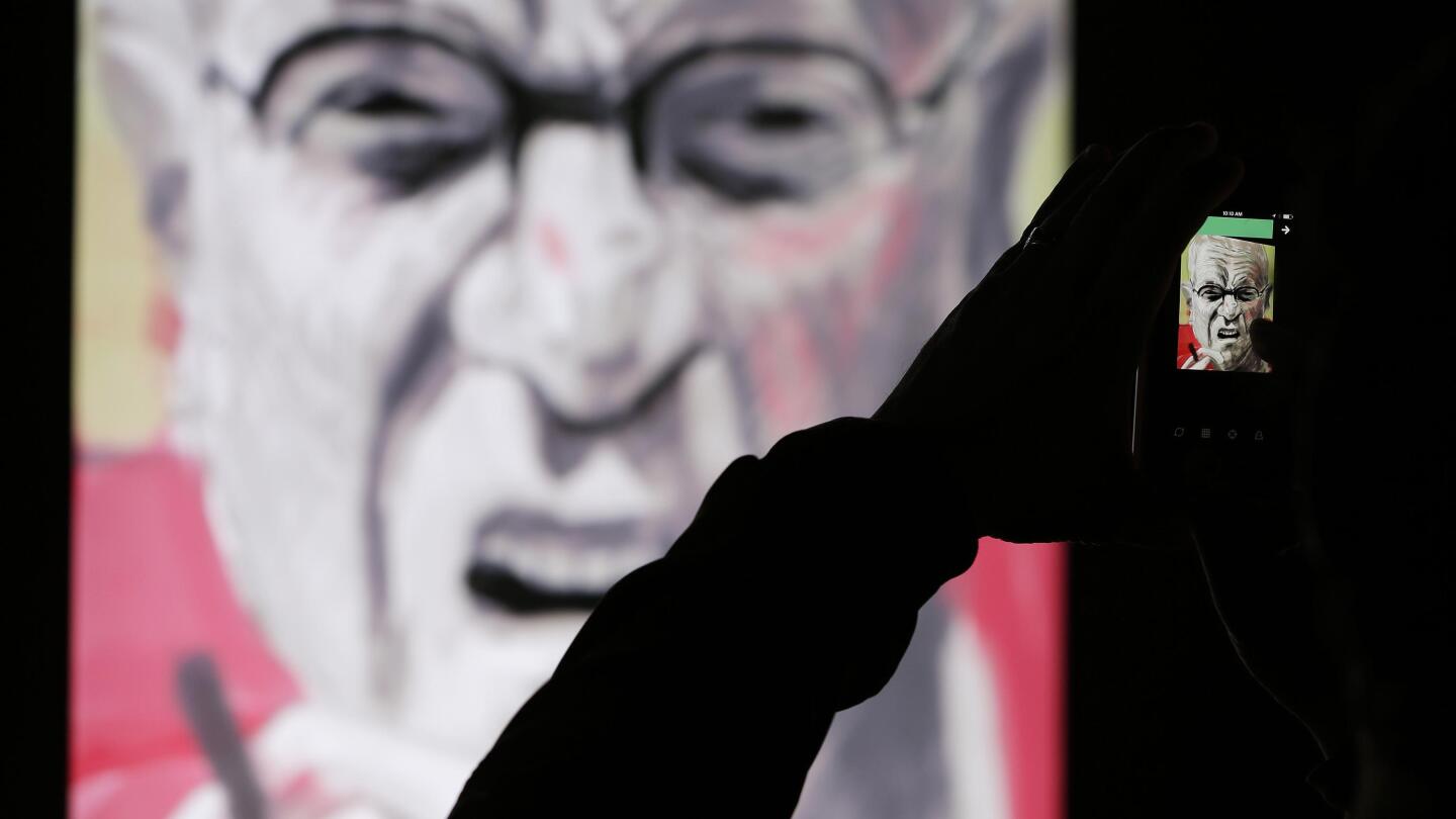 Seni iPad mendapat pengakuan di pameran Hockney baru