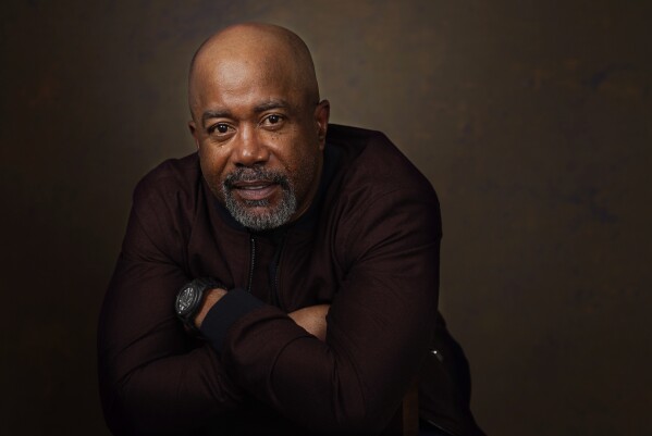 Singer/songwriter Darius Rucker poses for a portrait in Los Angeles on Aug. 21, 2023, to promote his new album "Carolyn's Boy." (AP Photo/Chris Pizzello)