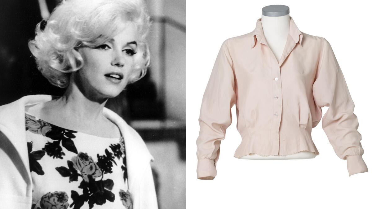 Marilyn Monroe's Costumes, Lingerie and More Head to Auction