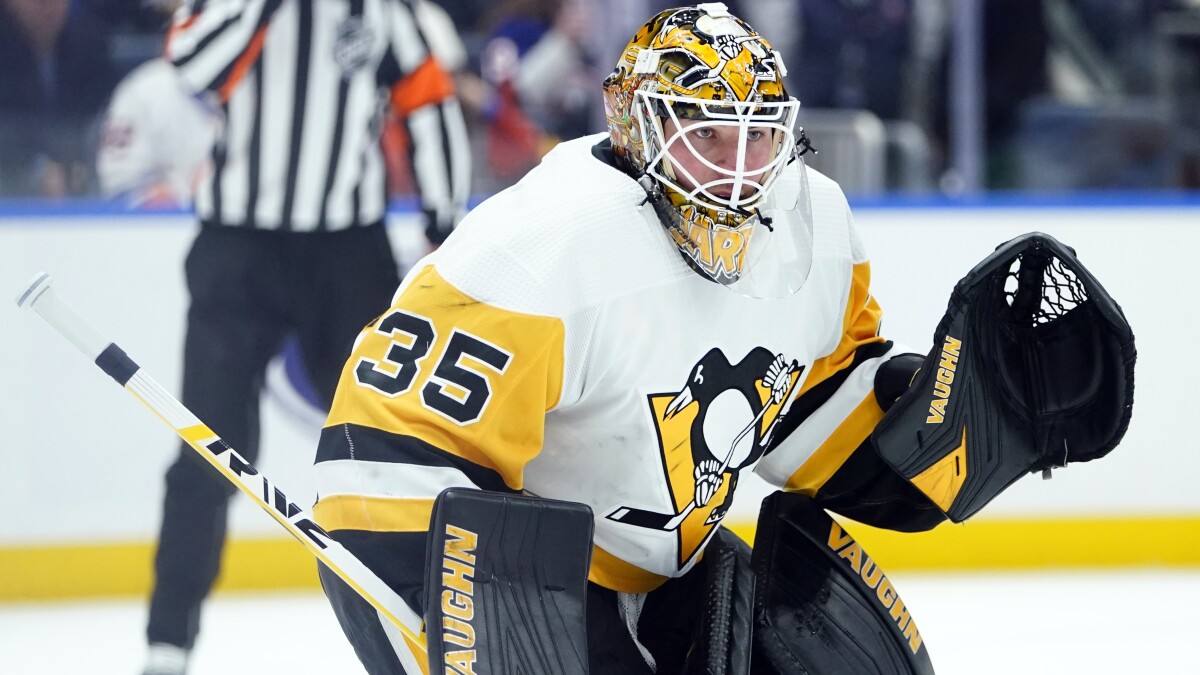 Penguins bring back goalie Jarry on a five-year deal, lure
