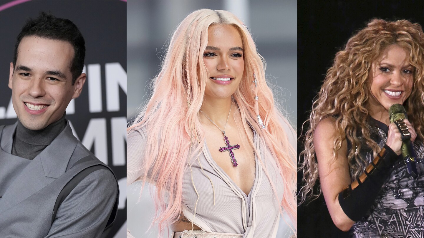 Édgar Barrera, Karol G, Shakira, and more lead Latin Grammy nominations-ZoomTech News