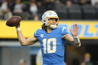 Chargers QB Justin Herbert looks totally different after first