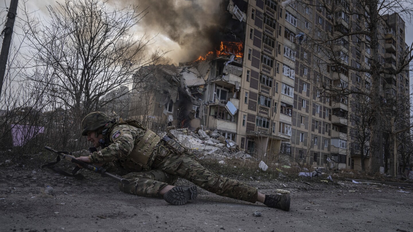 Ukraine endures a second year of war with scenes of grief, suffering and also jo