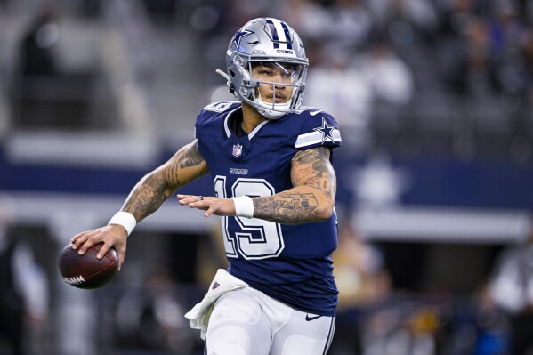 Trey Lance starts at QB for Cowboys, 1st since he was still with Niners as  No. 3 overall pick | AP News