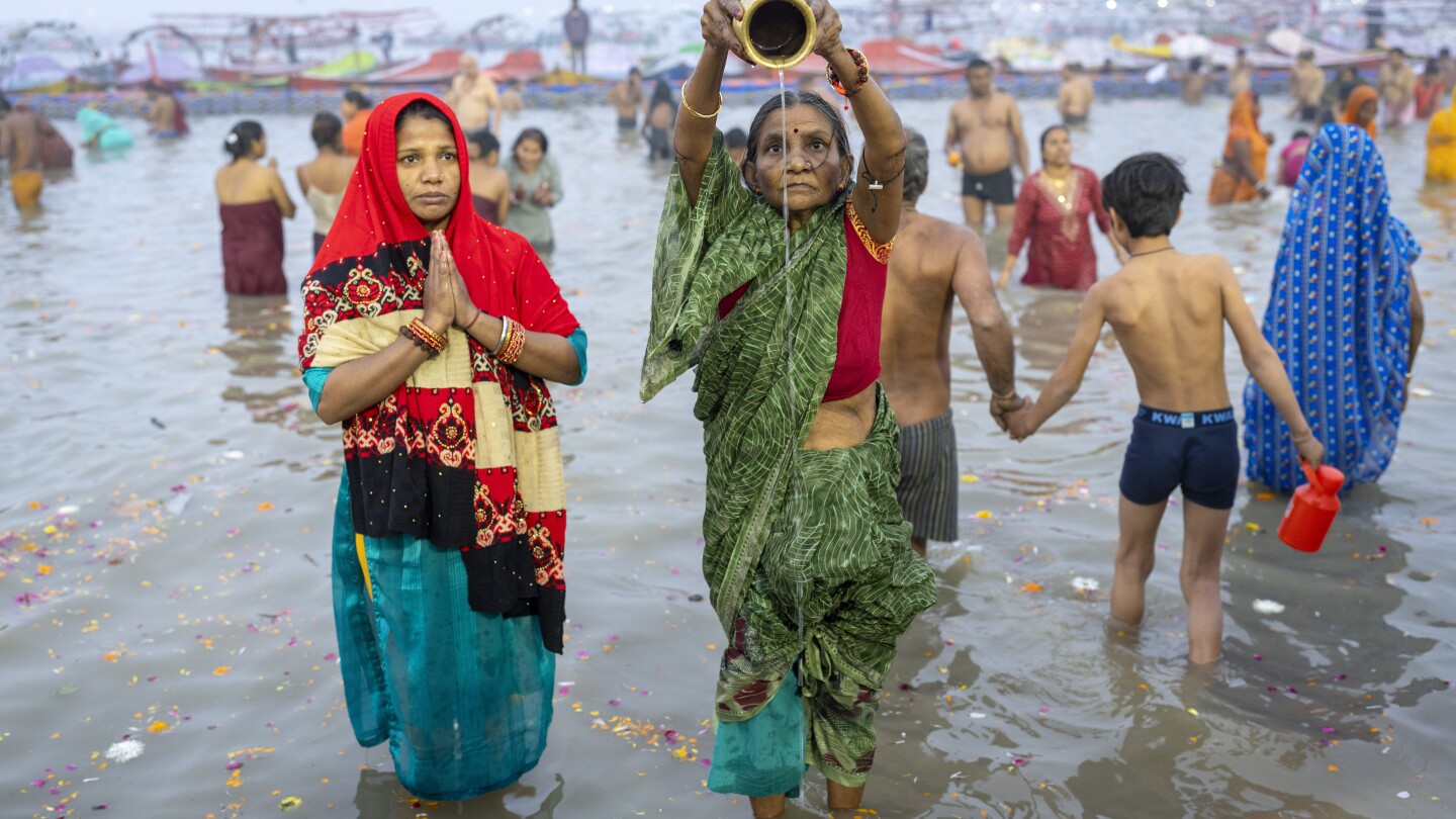 India kicks off a massive Hindu festival touted as the world’s largest religious gathering