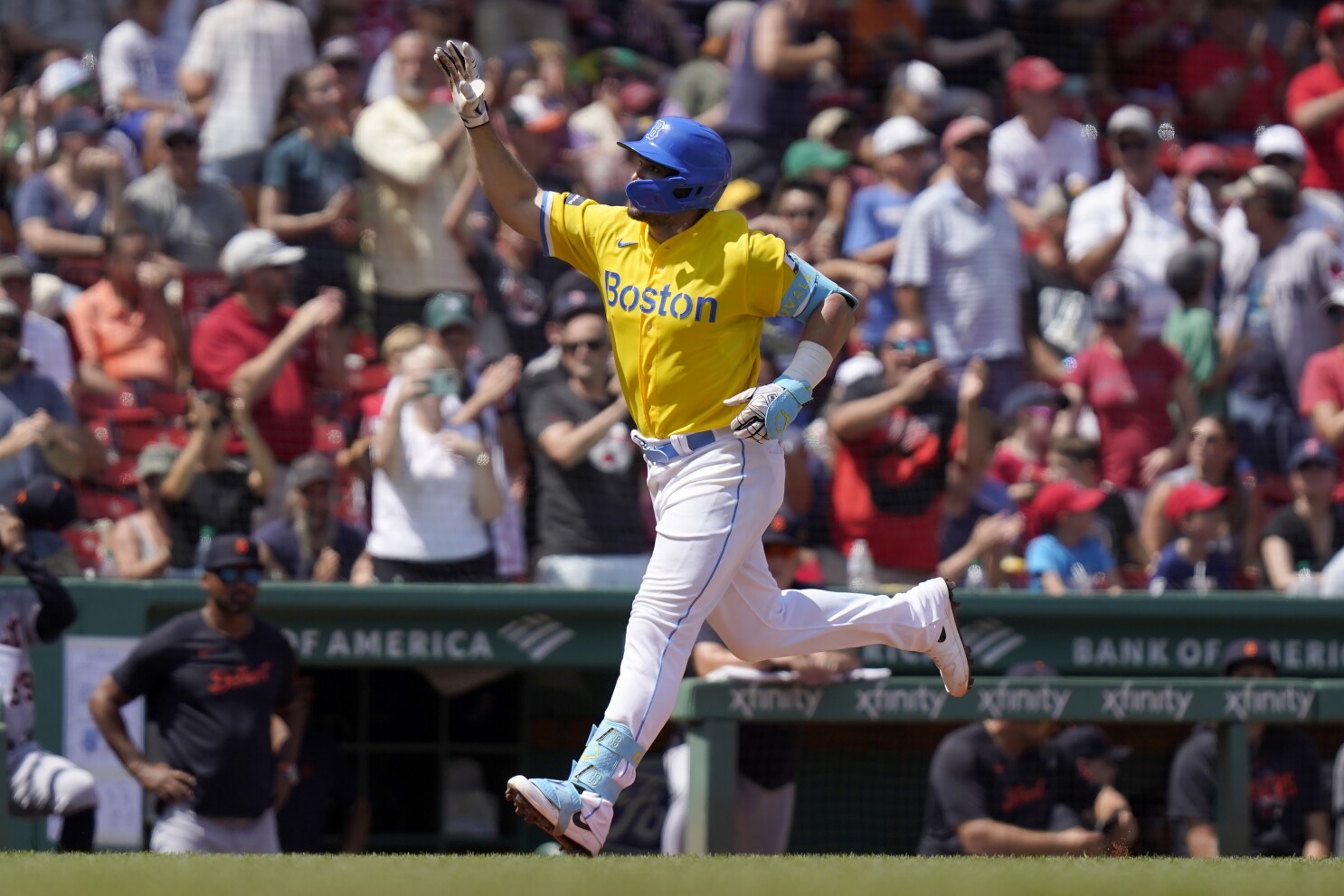 Red Sox Will Wear Yellow City Connect Uniforms During Homestand