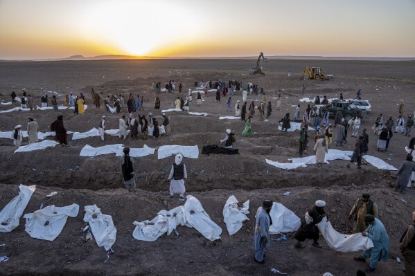 Afghans still hope to find survivors from quake that killed over 2,000 in western Herat province