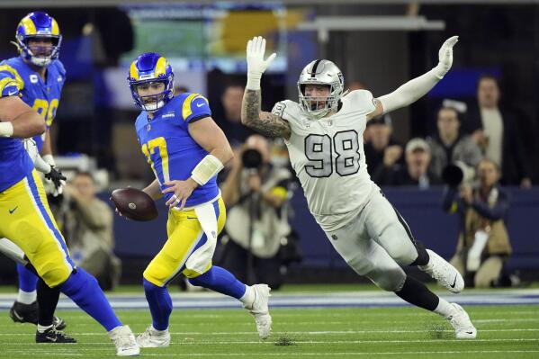 Raiders vs Patriots Week 15 game flexed out of Sunday Night Football