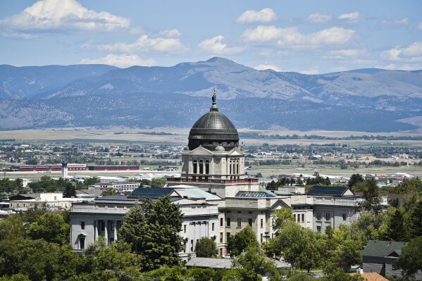 FILE - The Montana State Capitol is shown on July 13, 2020, in Helena, Mont. (Thom Bridge/Independent Record via AP, File)