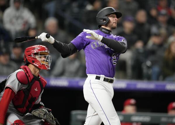 Rockies Garrett Hampson, Ryan McMahon, Brendan Rodgers battle for