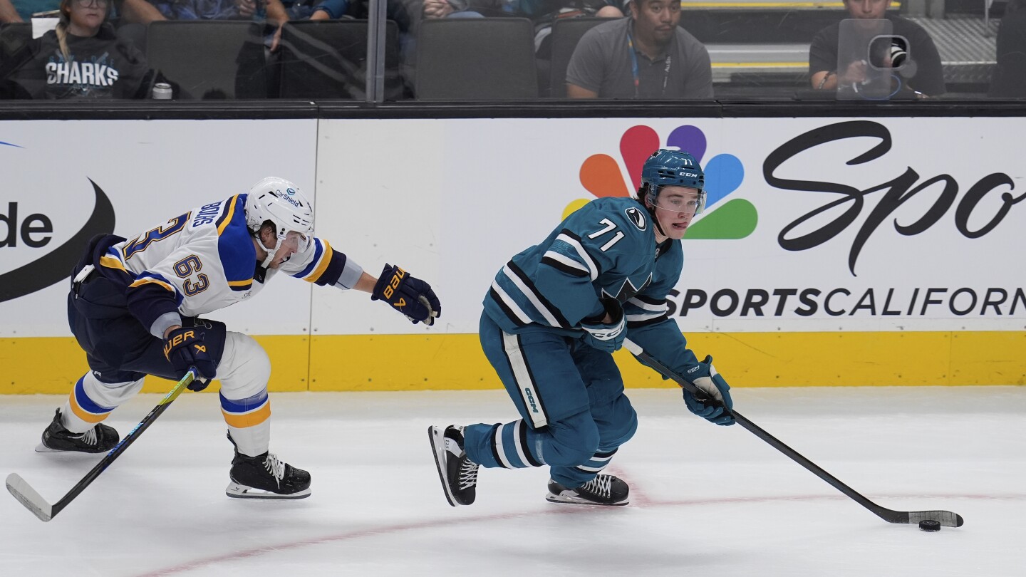 Sharks Place Rookie Celebrini on Injured Reserve