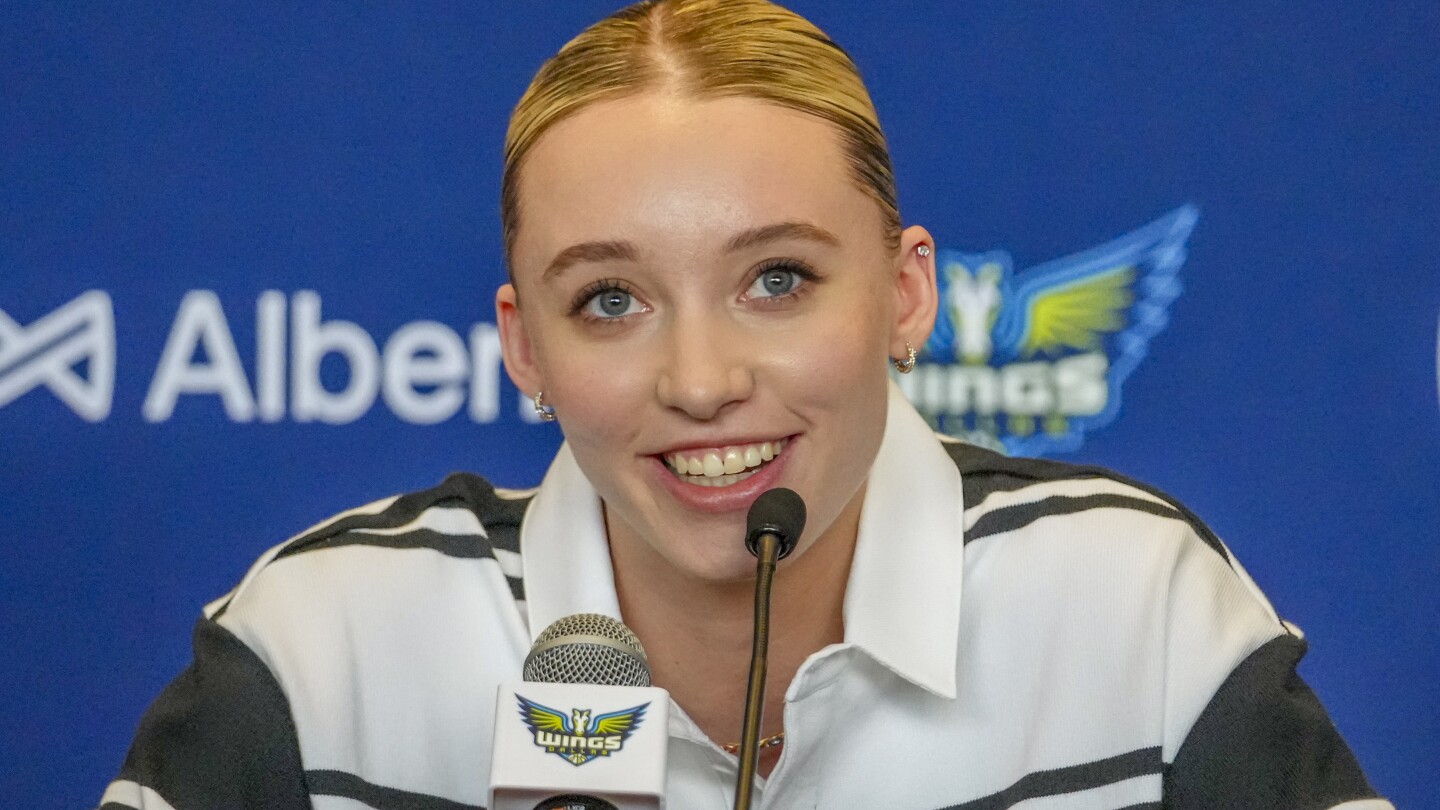 Paige Bueckers has bumpy WNBA preseason debut as Wings lose to Aces in ...