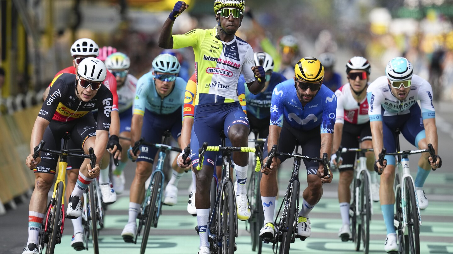 Biniam Girmay's Historic Tour de France Stage Win