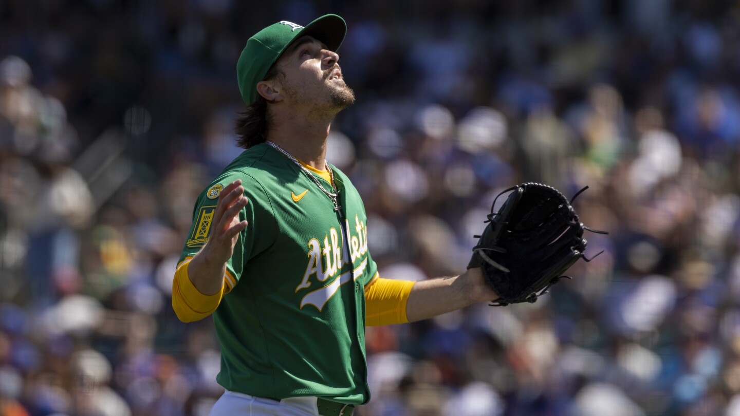 Ginn Leads Athletics to 3-1 Victory Over Mets