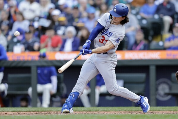 Logan Gilbert struggles as Dodgers complete sweep of Mariners