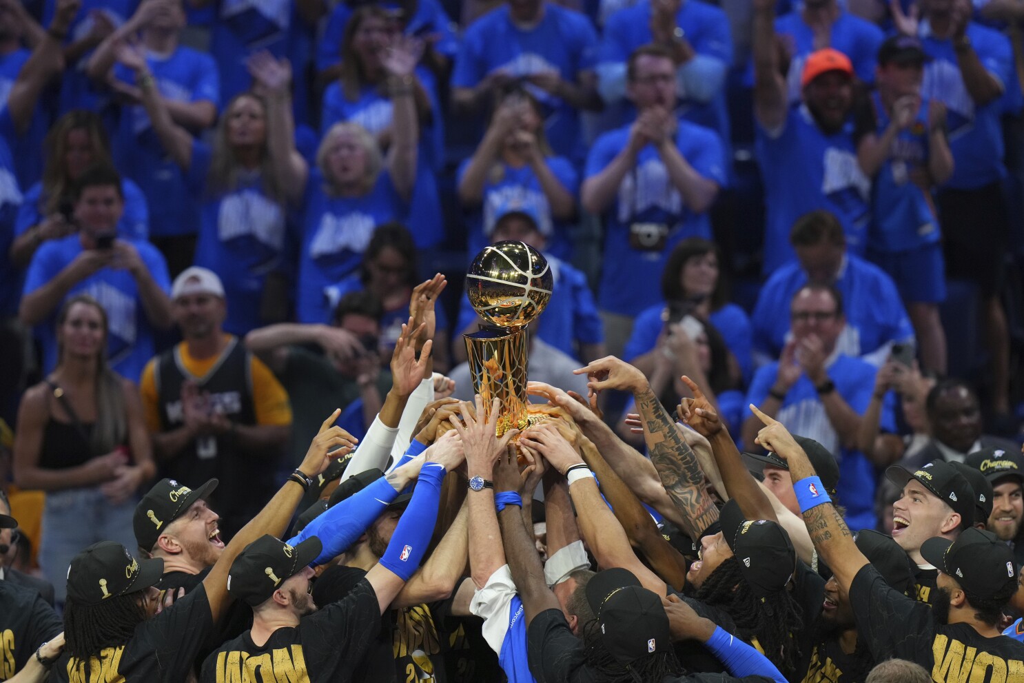 Thunder beat Pacers and win NBA championship