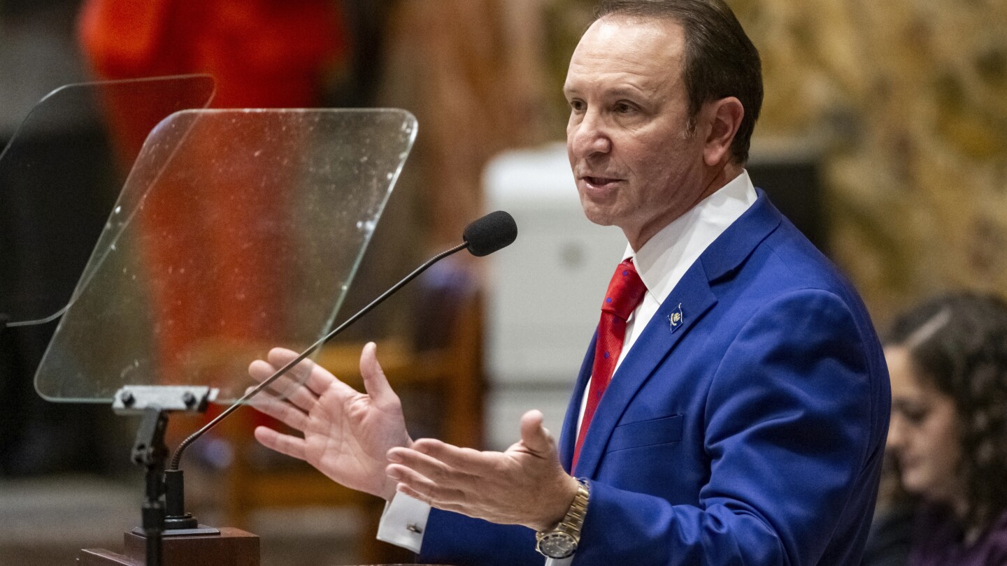 Louisiana Gov. Jeff Landry signs tough-on-crime legislation