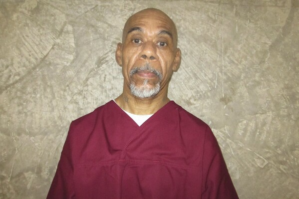 This March 4, 2025, photo provided by the Oklahoma Department of Corrections shows John Fitzgerald Hanson, 61. (Oklahoma Department of Corrections via AP)