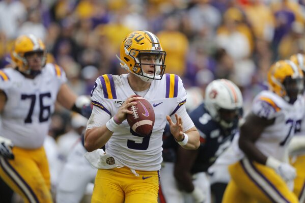 Burrow joins exclusive NFL company as LSU QB is top pick - The