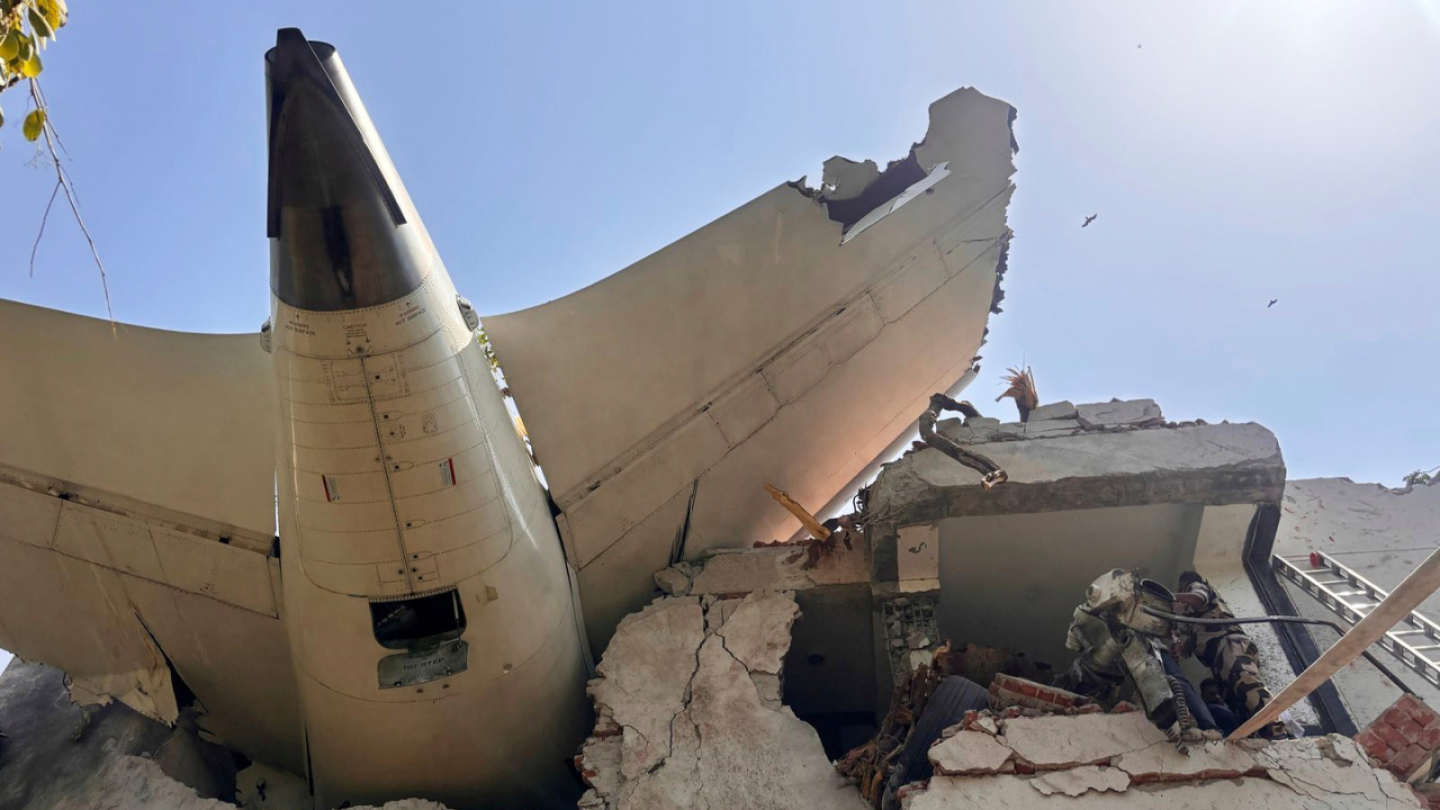 Live updates: Air India plane headed to London crashes with more than 240 onboard