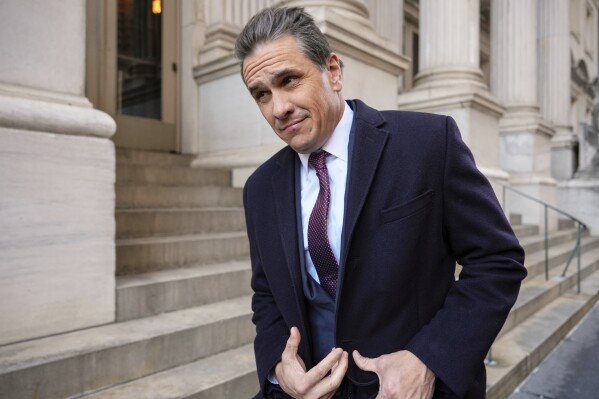Todd Blanche, attorney for President-elect Donald Trump, departs court, Jan. 7, 2025, in New York. (AP Photo/Julia Demaree Nikhinson, File)