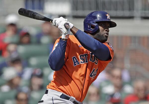 Yordan Alvarez helps Astros complete sweep of Braves