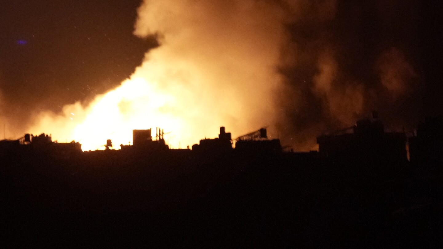 Israel expands its bombardment in Lebanon as thousands flee widening war